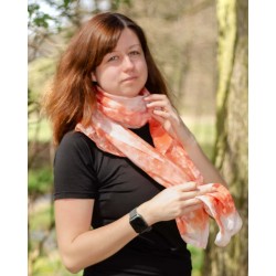 Hedvábný šátek Athény, 90x140 cm