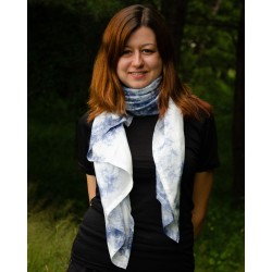 Hedvábný šátek Oulu, 90x140 cm