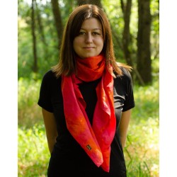 Hedvábný šátek Málaga, 90x140 cm