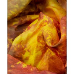 Hedvábný šátek Bled, 90x140 cm