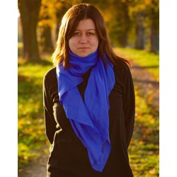 Hedvábný šátek Norsko, 90x140 cm