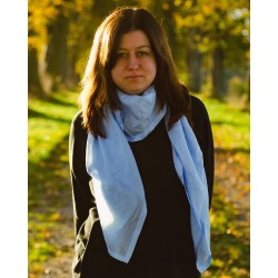 Hedvábný šátek Finsko, 140x90 cm