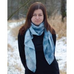 Hedvábný šátek Turku, 90x140 cm