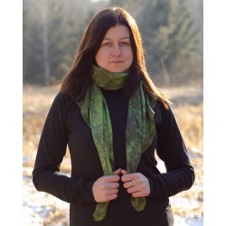 Hedvábný šátek Temešvár, 140x90 cm