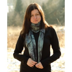 Hedvábný šátek Grindavík, 90x140 cm