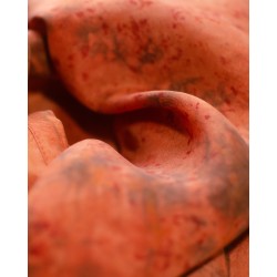 Hedvábný šátek Athos, 140x90 cm, mořena barvířská