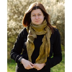 Hedvábný šátek Mangart, 140x90 cm, cibule