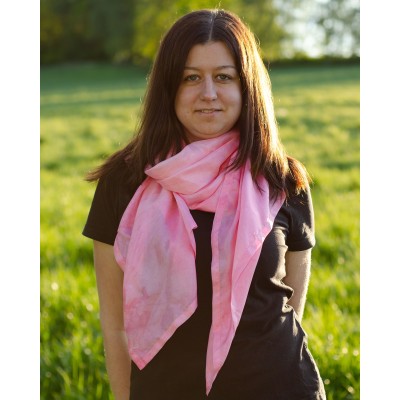 Hedvábný šátek Haag, 140x90 cm