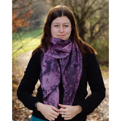 Hedvábný šátek Orlando, 140x90 cm